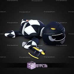 Super Basic STL Turtle Black Ranger