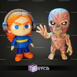 Super Basic STL Vecna and Max Stranger Things