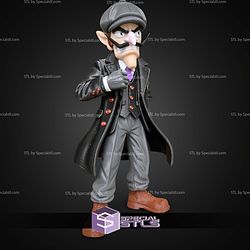 Super Basic STL Waluigi Peaky Blinders No AMS