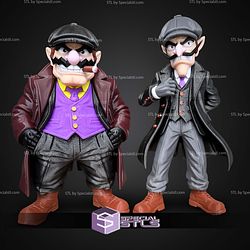 Super Basic STL Wario Peaky Blinders No AMS