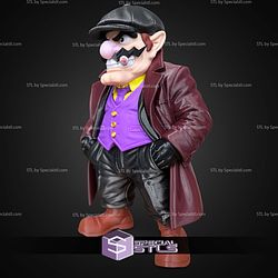 Super Basic STL Wario Peaky Blinders No AMS