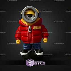 Super Basic STL Winter Minion Multipart