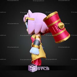 Super Basic STL Wonder Woman Amy Rose Multipart