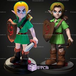 Super Basic STL Young Link Color 3D Print