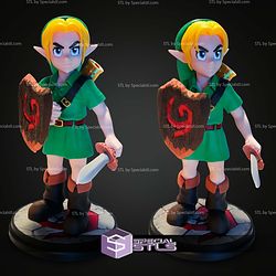 Super Basic STL Young Link Color 3D Print