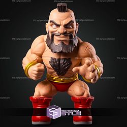 Super Basic STL Zangief Multipart
