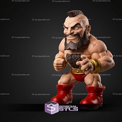 Super Basic STL Zangief Multipart