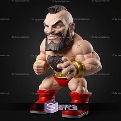 Super Basic STL Zangief Multipart