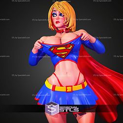 Supergirl Alternative Stylized 304mm STL Files