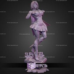 Supergirl Alternative Stylized 304mm STL Files