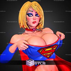 Supergirl Alternative Stylized 304mm STL Files