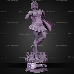 Supergirl Alternative Stylized 304mm STL Files
