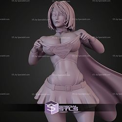 Supergirl Alternative Stylized 304mm STL Files
