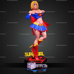 Supergirl Alternative Stylized 304mm STL Files