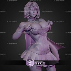 Supergirl Alternative Stylized 304mm STL Files