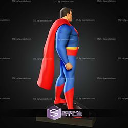Superman Animated Museum Pose STL Files