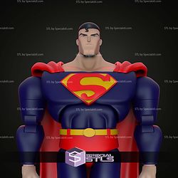 Superman Articulated Action Figure 1 12 STL Files