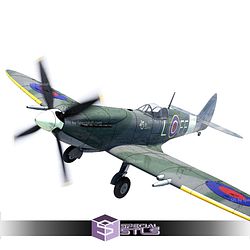 Supermarine Spitfire MkIX STL Files