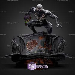 Symbiote Spider Man Chimney STL Files