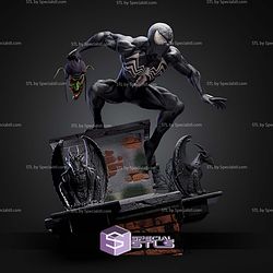 Symbiote Spider Man Chimney STL Files