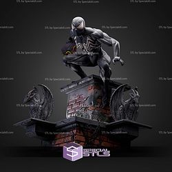 Symbiote Spider Man Chimney STL Files