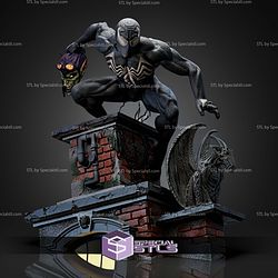 Symbiote Spider Man Chimney STL Files