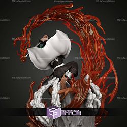 Tanjiro Kamado Demon Slayer 350mm Fire STL Files