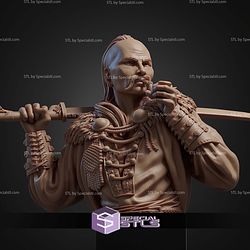 Taras The Free Cossack Bust STL Files
