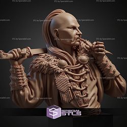 Taras The Free Cossack Bust STL Files