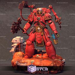 Techmarine WH40K STL Miniatures