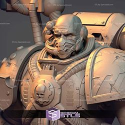 Techmarine WH40K STL Miniatures