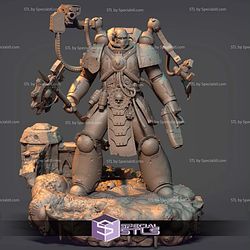 Techmarine WH40K STL Miniatures