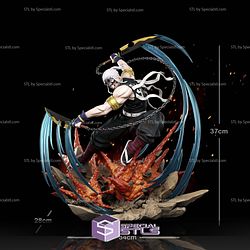 Tengen Uzui Battle 370mm STL Files