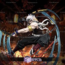 Tengen Uzui Battle 370mm STL Files