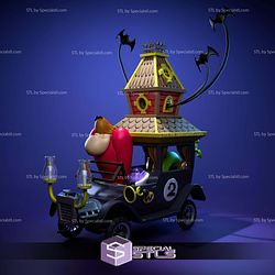 The Creepy Coupe Wacky Races STL Files