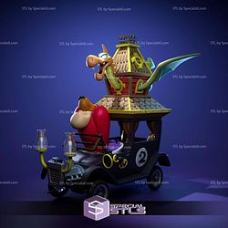 The Creepy Coupe Wacky Races STL Files