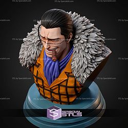 The Desert King Crocodile Bust STL Files