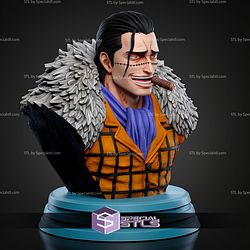 The Desert King Crocodile Bust STL Files