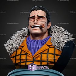The Desert King Crocodile Bust STL Files