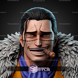 The Desert King Crocodile Bust STL Files