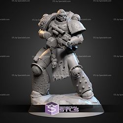 The Devastation of Baal Character WH40K STL Miniatures
