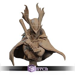 The Hunter Bloodborne Tomb Bust STL Files