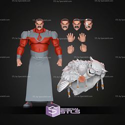 Thragg Invincible Articulated Action Figure 1 12 STL Files