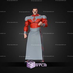Thragg Invincible Articulated Action Figure 1 12 STL Files