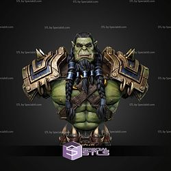 Thrall Portrait Bust 320mm STL Files