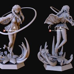 Mitsuri Kanroji STL Files From Demon Slayer 3D Model