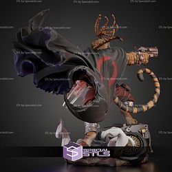 Tiger Warrior With Gun STL Files