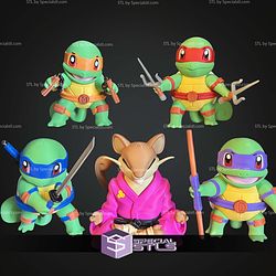 TMNT Pokemon Mashup Collection STL Files