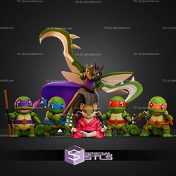 TMNT Pokemon Mashup Collection STL Files