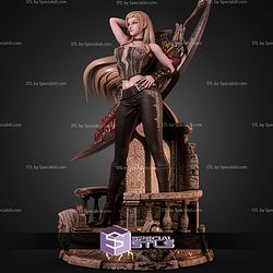 Trish Devil May Cry On Base STL Files